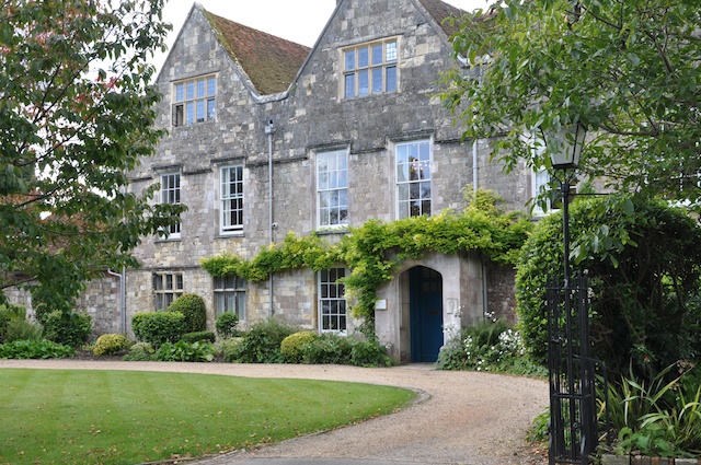 Stone house cathedral grounds