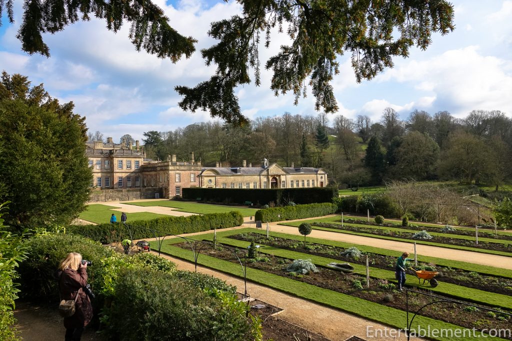 Formal Gardens on the West side of Dyrham Park