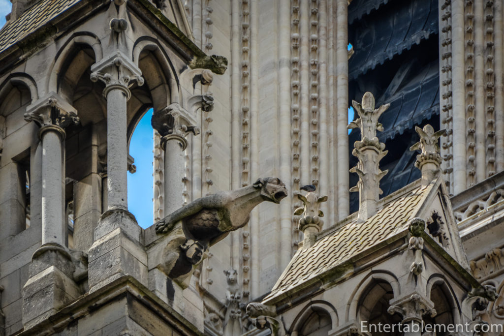Gargoyle on Cathedral of Notre Dame 