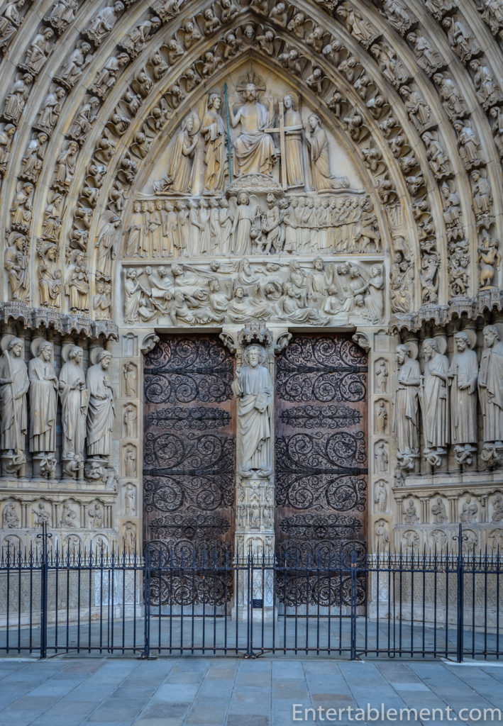 Front Doors of Cathedral de Notre Dame 