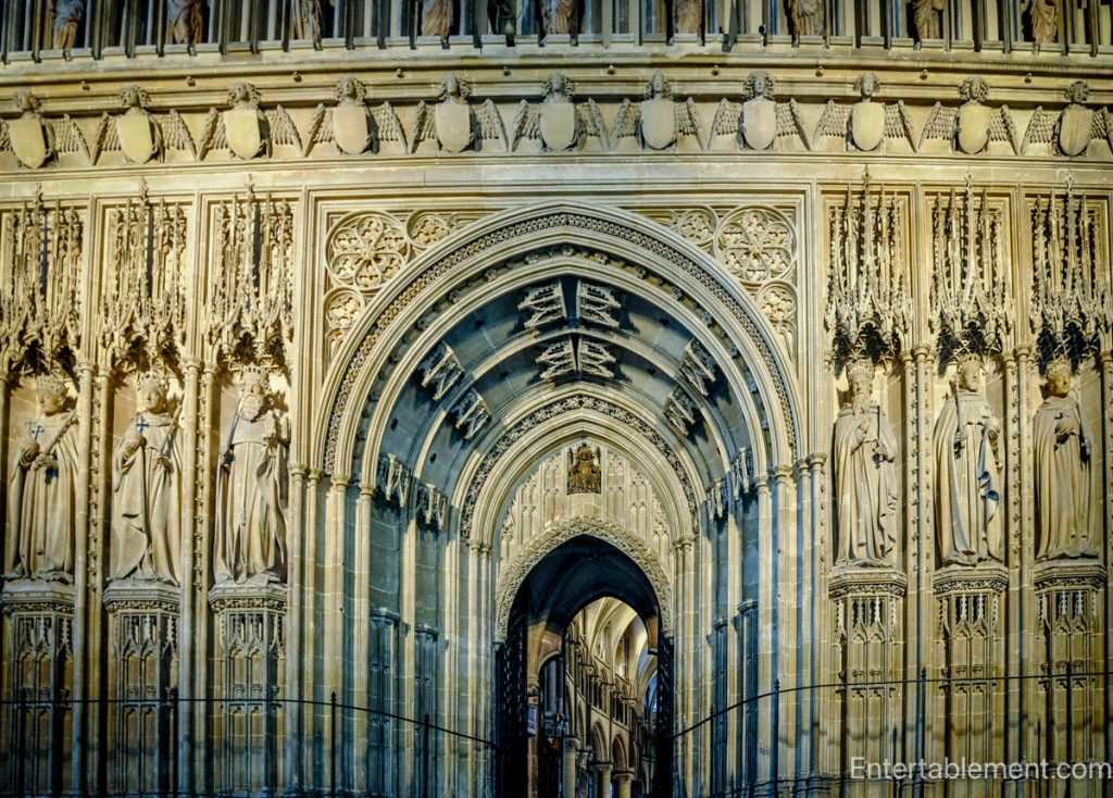 Canterbury Cathedral's Choir Screen.