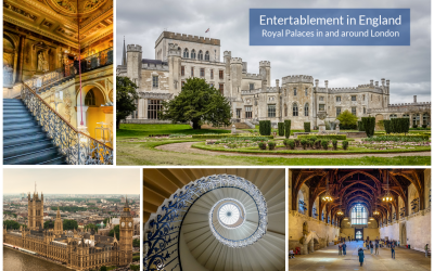 England — Royal Palaces in and around London