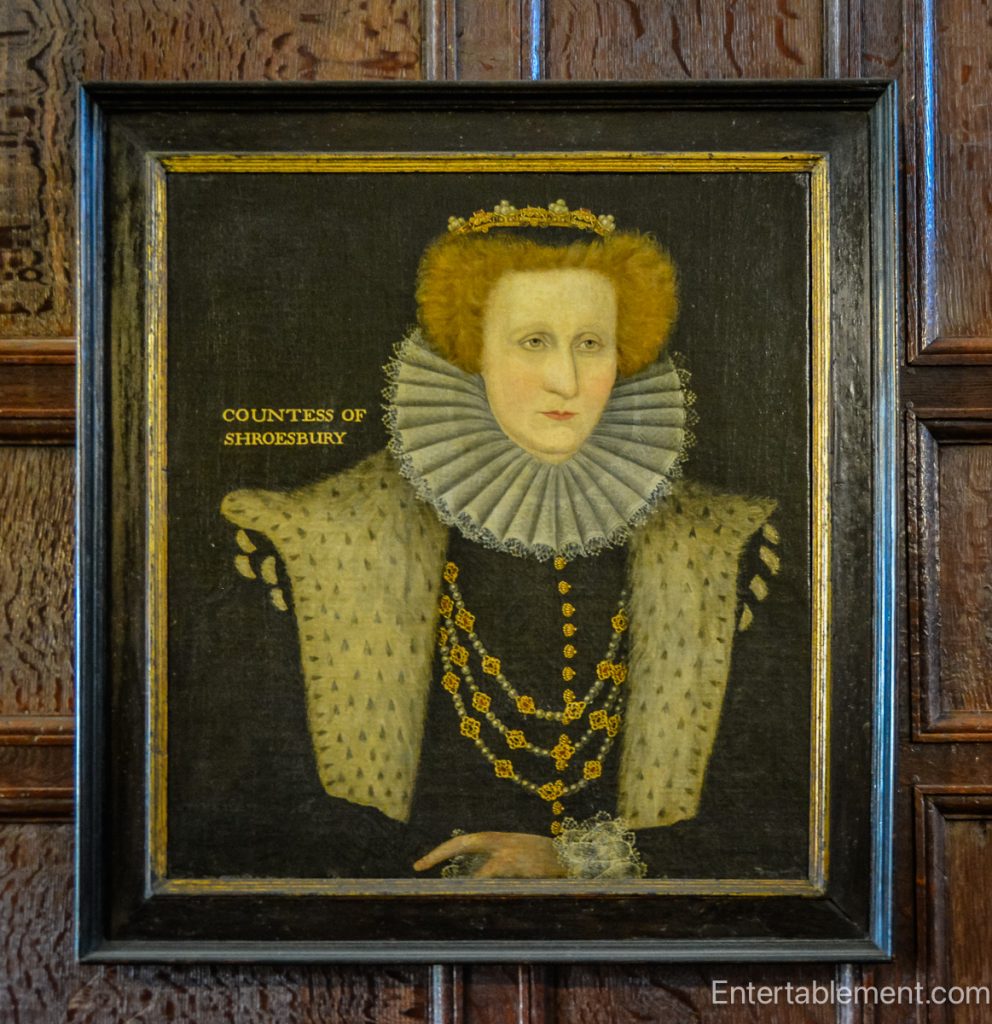 Portrait of Bess of Hardwick, the formidable Elizabethan noblewoman and builder of Hardwick Hall