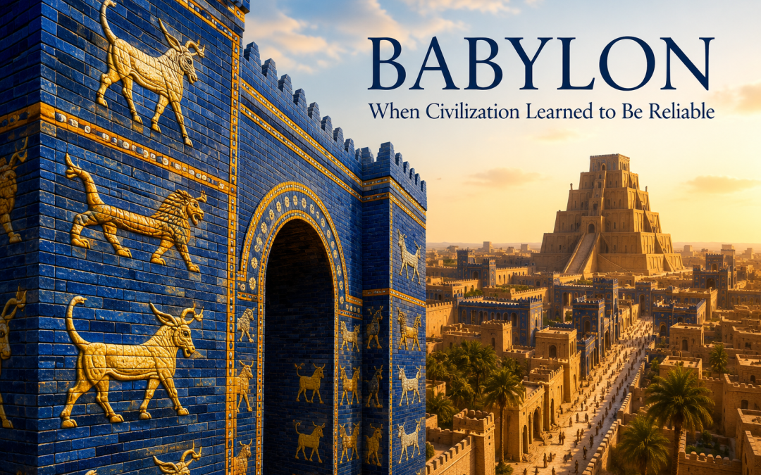 Babylon — When Civilization Learned to Be Reliable