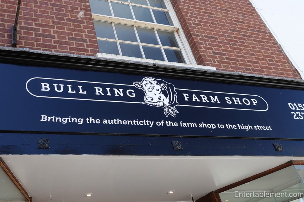 Bull Ring Farm Shop in Ludlow, preserving the name of the town's former livestock market